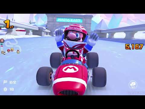 Mario Kart Tour [iPhone] -Holiday Tour- Gameplay 50cc
