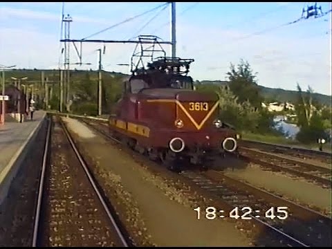 Führerstandsmitfahrt: DGEG Luxemburgrundfahrt 24.08.1991