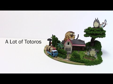 Lots of Totoros papercraft - Part 1 (となりのトトロ)