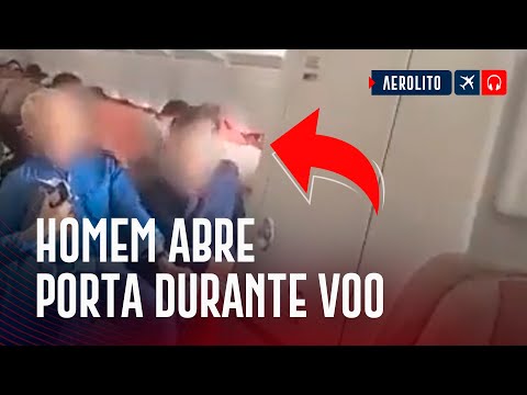 Homem ABRIU a Porta do avião em VOO! | EP. 1127