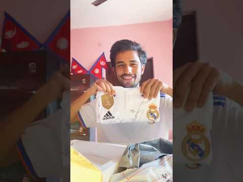 Real Madrid Player’s Signed Jersey ❤️👀