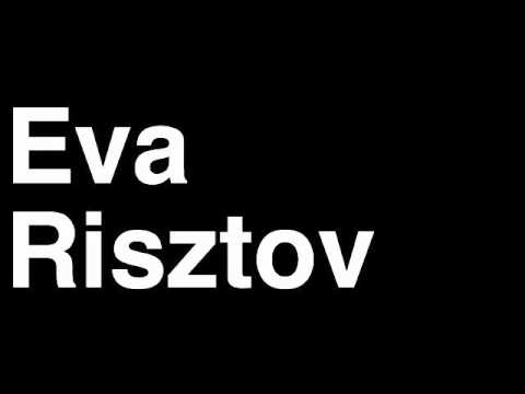 How to Pronounce Eva Risztov Hungary Gold Medal Swimming Marathon 10km London 2012 Olympics Video