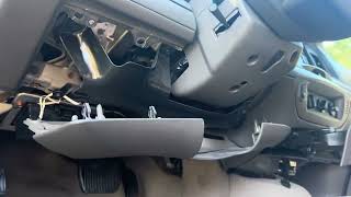How to change the multifunction switch on a Crown Victoria