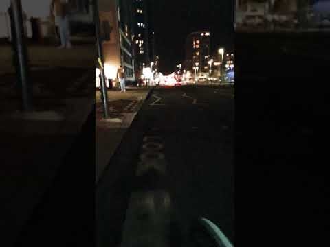 Tour oclock, biking at Stratford, London