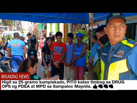 ACTUAL OPERATION, PDEA at MPD JOINT DRUG RAID!