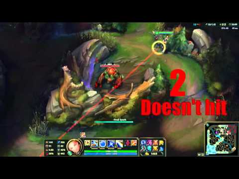 Lux's ultimate hitbox