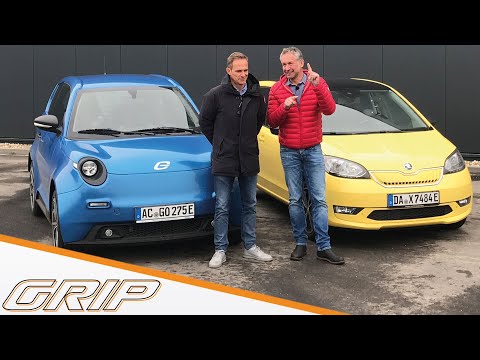 Elektro-Cityflitzer - Skoda CITIGOe iV VS. e.GO Life 60 I GRIP