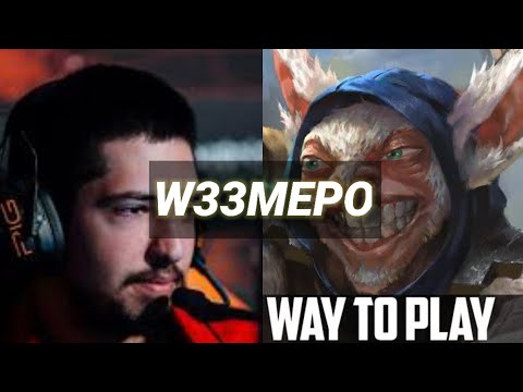 Nigma W33 (Meepo) Dota2 Pro Gameplay-signature hero