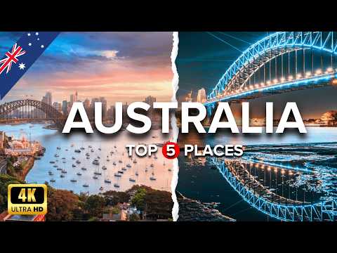 5 Amazing Places To Visit in AUSTRALIA - 4K Travel Video