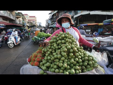 Morning Street Food at Phsa Chhbar Ampov - Walking Tour Around Chhbar Ampov Market in The Morning