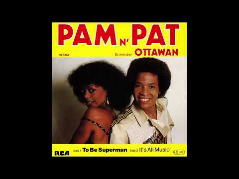 PAM N' PAT - TO BE SUPERMAN (aus dem Jahr 1981) ORIGINALSINGLE!