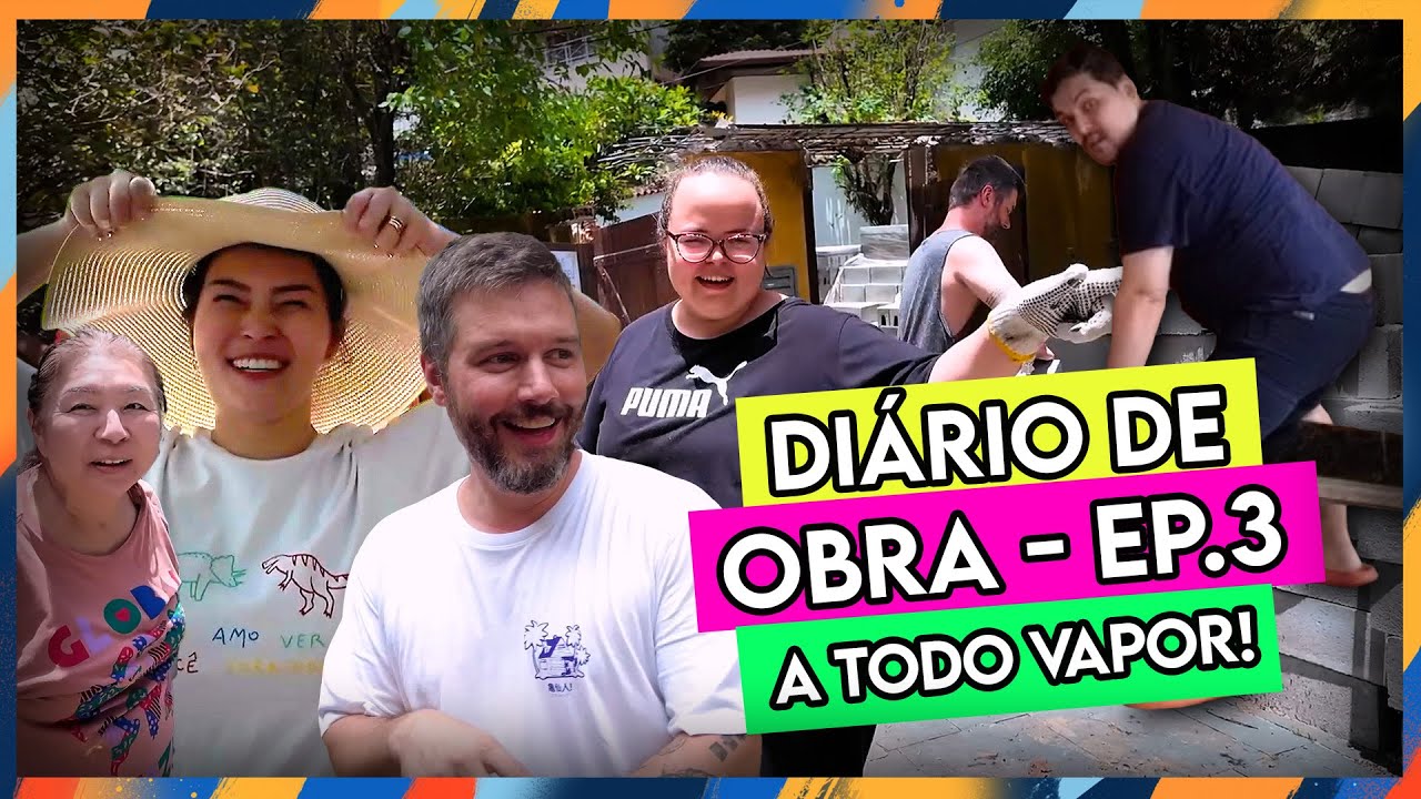 DESSE JEITO JÁ FICA PRONTO SEMANA QUE VEM🤣✨🎉 #DIÁRIODAOBRA3 🏠🧱
