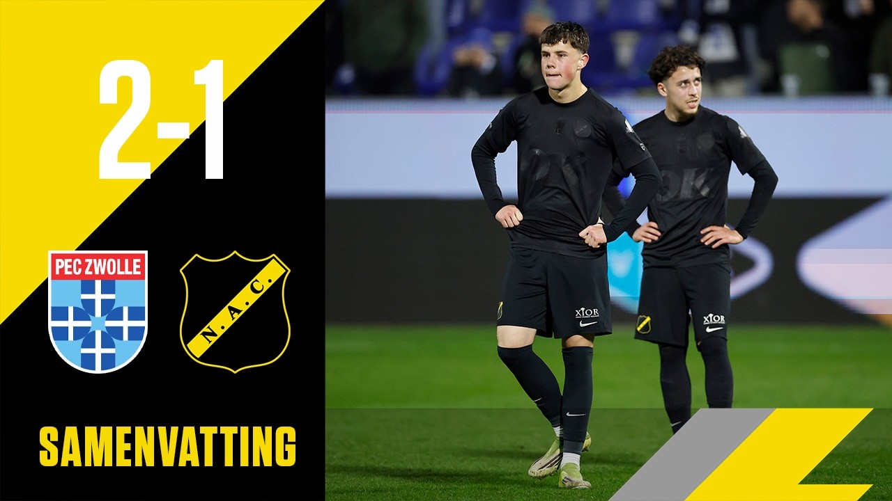 PEC Zwolle vs NAC Breda Highlights