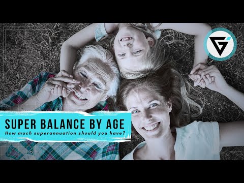 Superannuation Balance by Age