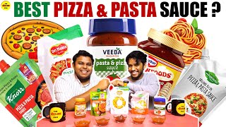 Trying Every Pizza and Pasta Sauce in the Market | Pizza & Pasta Sauce Review | TAE