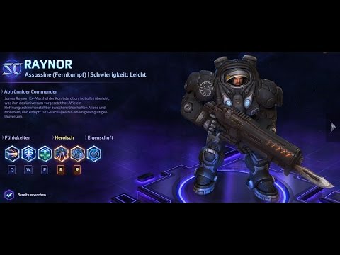 heroes of the storm: Raynor guide (deutsch, Patch 14.0)