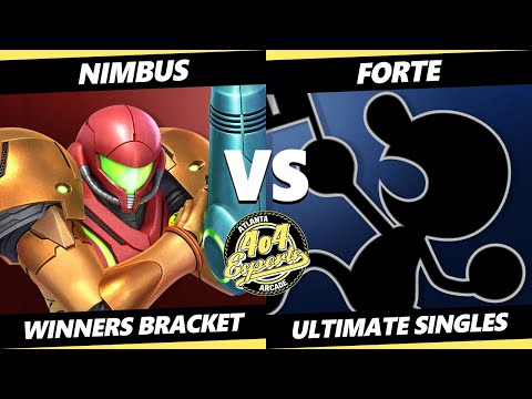 4o4 Smash Night 43 - Nimbus (Samus) Vs. Forte (Wolf, Game & Watch) SSBU Ultimate Tournament