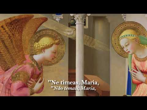 🎼🎶Ne Timeas, Maria🎶🎼 (In Annuntiatione Beatae Mariae) - Louvor Perene com os Arautos