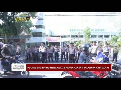 PRESISI UPDATE : HUMANISME POLRES SITUBONDO, DALAM MENGAWAL DEMO BURUH 01/05/2024 16.00