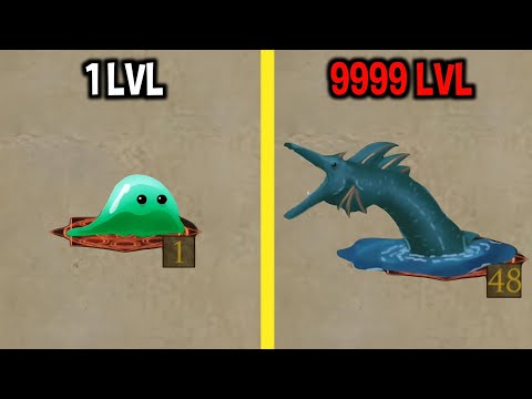 MAX LEVEL in Monster Evolution: Merge Slime Game