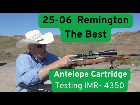 .25-06 Remington. Testing,  IMR-4350 Powder | Nosler/Speer. For Antelope.