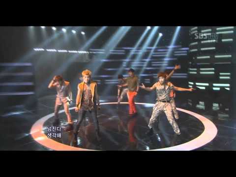 110731 INFINITE - Be Mine [Live] @ Inkigayo