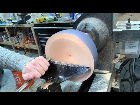 Woodturning a Maple Bowl with CLING WRAP!