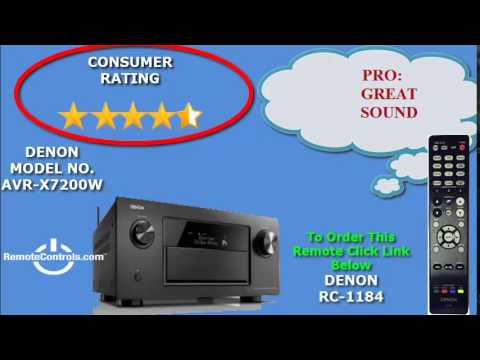 Review Denon Integrated Network AV Receiver - AVR-X7200W