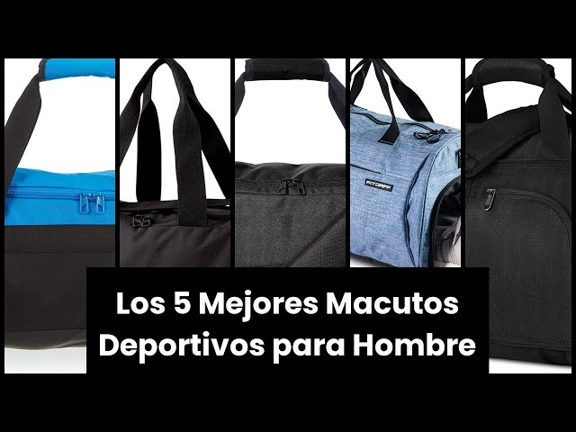 Vídeo relacionado con Bolsa Deporte Personalizada con Nombre Macuto Bolso de Viaje Unisex Hombre Mujer Color a Elegir (Negro)