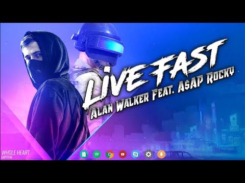 Alan Walker Feat. A$Ap Rocky - Live Fast (PUBG Animation)