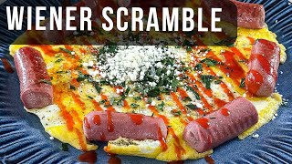 Little Wiener Scramble (Hot Dogs and Eggs)