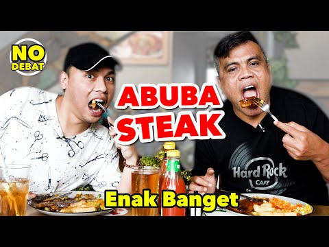 MAKAN ABUBA STEAK - ENAK BANGET