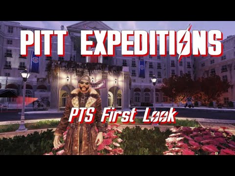 Pitt Expeditions PTS First Look! | Fallout 76 | *SPOILERS*