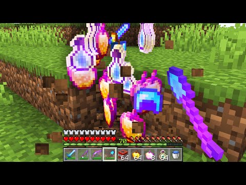 Grapeapplesauce - Minecraft UHC but DIRT drops RANDOM OP LOOT...