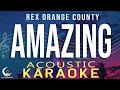 AMAZING - Rex Orange County ( Acoustic Karaoke )