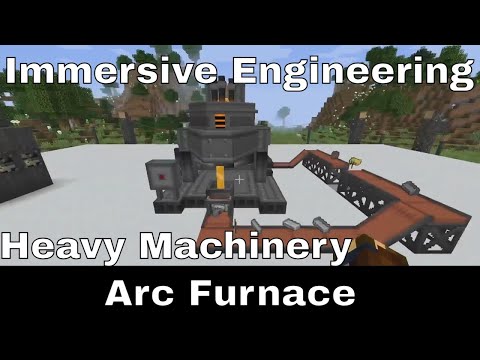 Minecraft | Immersive Engineering | Heavy Machinery Part 11 | How to build the Arc Furnace