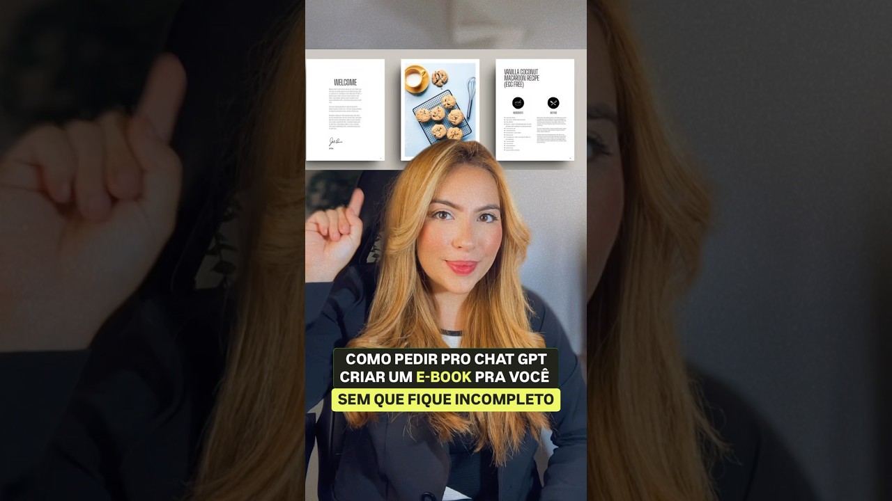 HOW TO ASK GPT CHAT TO CREATE A PROFESSIONAL E-BOOK #chatgpt #artificialintelligence