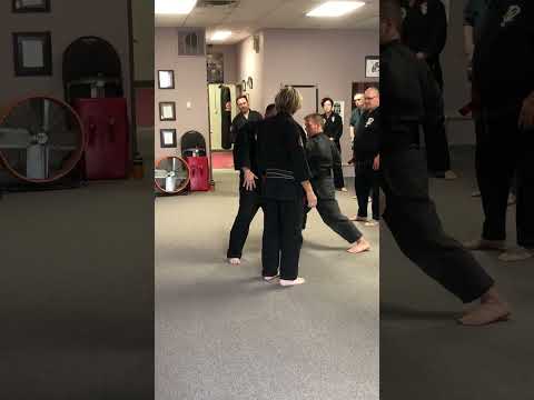 KENPO Short Form 3 Techniques With Master Larry Tatum and Jamie Seabrook