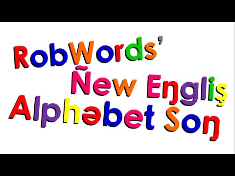 Xara's Animation: @RobWords' New English Alphabet Song