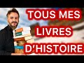 JE VOUS MONTRE TOUS MES LIVRES DHISTOIRE ️