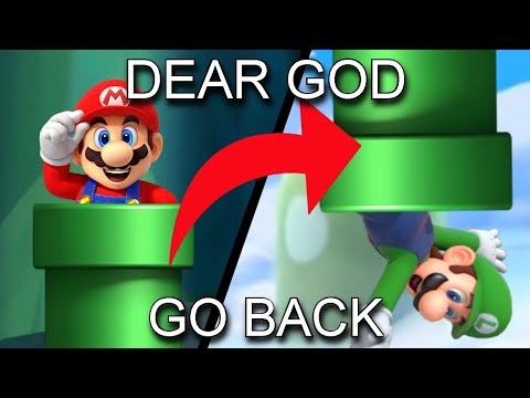 New Super Mario Bros. Wii, but the PIPES are SHUFFLED?