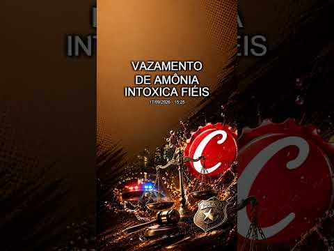 Vazamento de amônia intoxica fiéis durante culto em igreja de SC