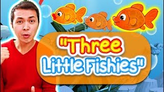 Three Little Fishies(Energizer w/ actions)| Preschool Songs | ESL Kinder Kids Songs &amp; Nursery Rhymes