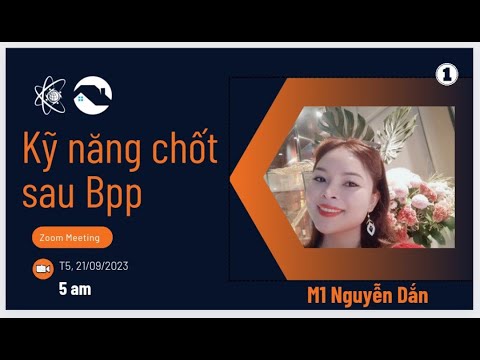 KỸ NĂNG CHỐT SAU BPP (M1 Nguyễn Dắn )#phongnhadroppii