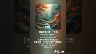【秋詩不愁】／哲哲