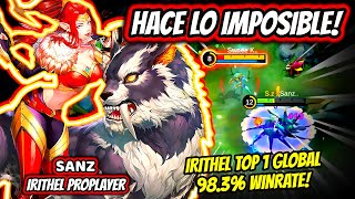 ¡ES IMPOSIBLE SOBREVIVIR A ESTO! IRITHEL TOP 1 GLOBAL 98.3% WINRATE! | MOBILE LEGENDS