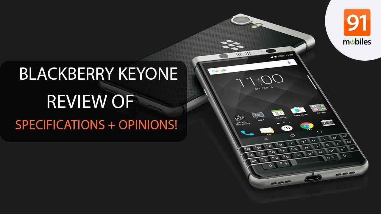 BlackBerry KEYone Review of Specifications + Opinions!