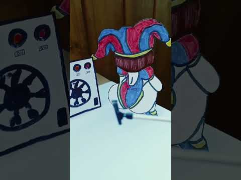 Jax makes fun of Pomni (The amazing digital circus) #digitalcircus #jax #pomni #prank #farting #joke