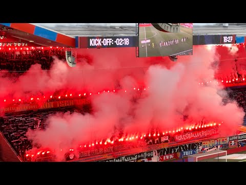 FC Basel vs Thun: Pyrotechnics in the Muttenzerkurve - 01.02.2026