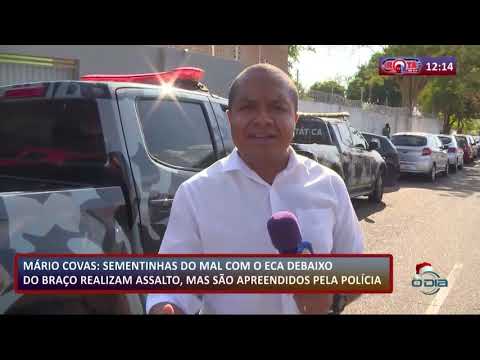 ROTA DO DIA 11 12 2019  Menores armados são apreendidos no MaÌrio Covas